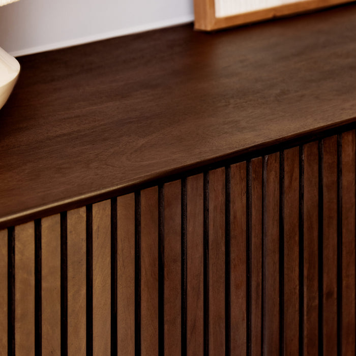 Dressoir Madison Bruin - 210 cm-Dressoirs-Starfurn