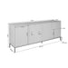 Dressoir Madison Naturel 210 cm 210x45x85 cm-Dressoirs-Starfurn