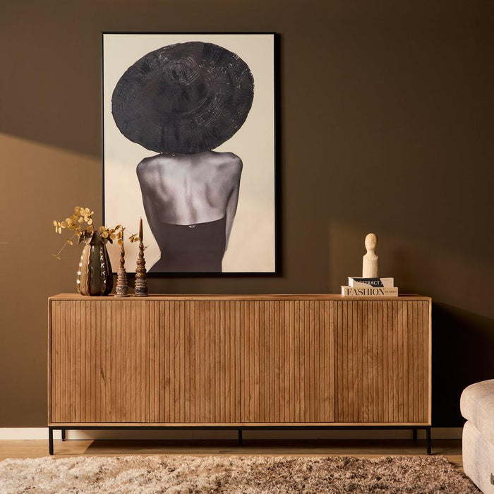 Dressoir Madison Naturel 210 cm 210x45x85 cm-Dressoirs-Starfurn