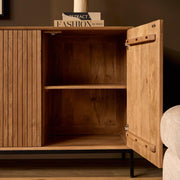 Dressoir Madison Naturel 210 cm 210x45x85 cm-Dressoirs-Starfurn