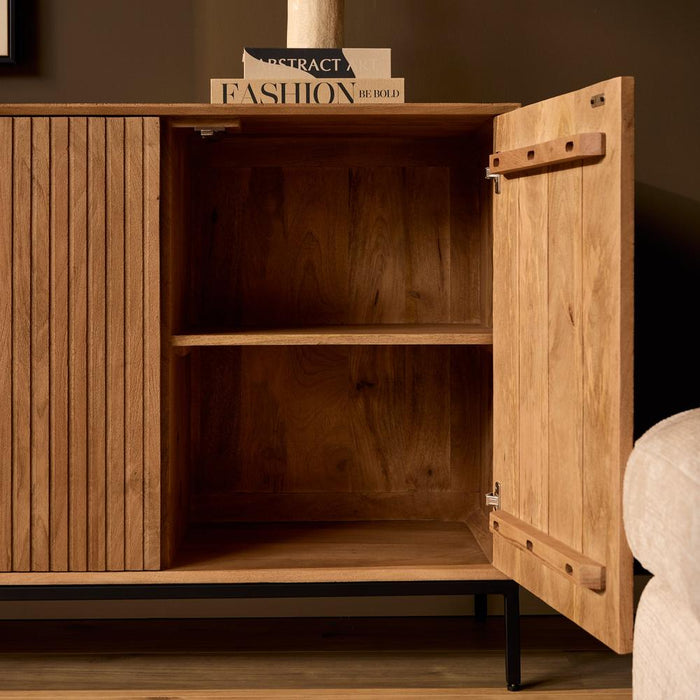 Dressoir Madison Naturel - 210 cm-Dressoirs-Starfurn