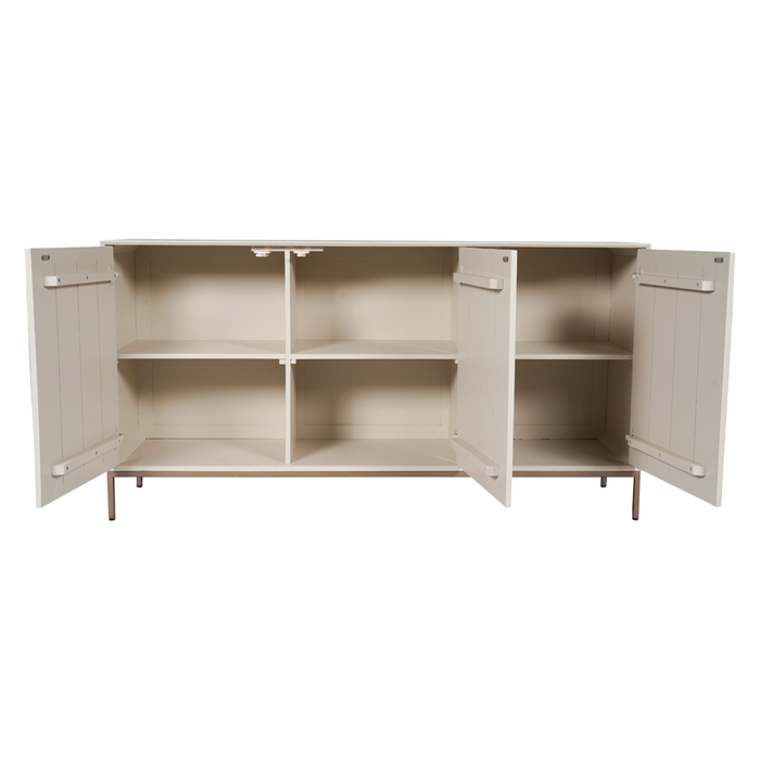 Dressoir Madison Sand | 165 cm-Dressoirs-Starfurn