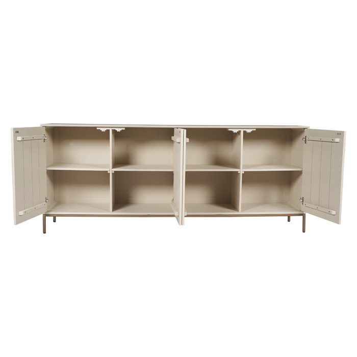 Dressoir Madison Sand | 210 cm-Dressoirs-Starfurn