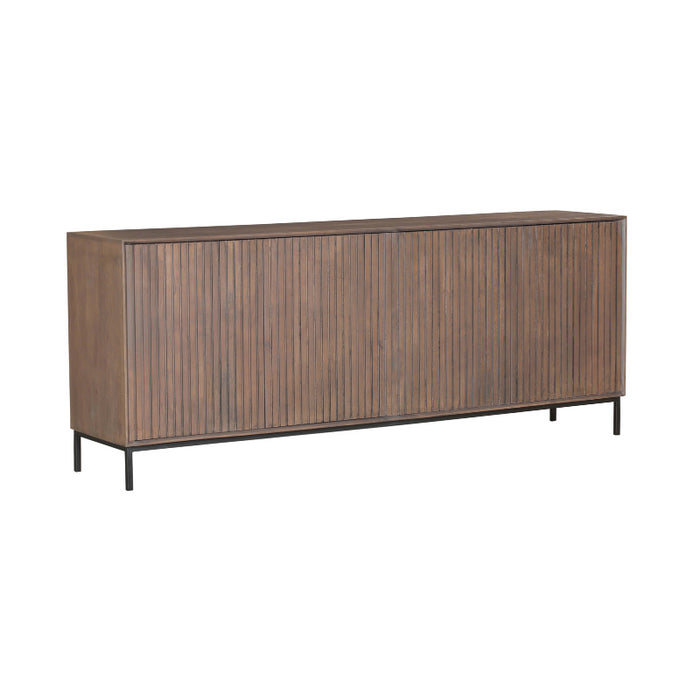 Dressoir Madison Walnoot | 210 cm-Dressoirs-Starfurn