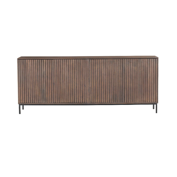 Dressoir Madison Walnoot | 210 cm-Dressoirs-Starfurn