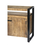 Dressoir Nairobi Mangohout Naturel hout 180x45x80 cm-Dressoirs-Livingfurn