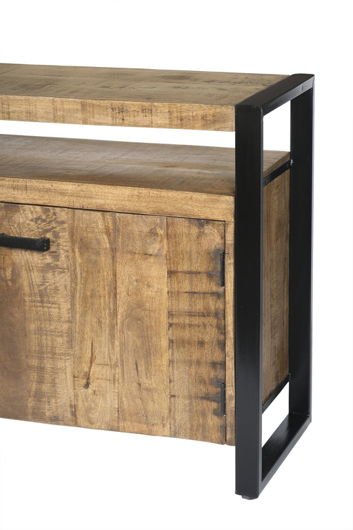 Dressoir Nairobi Mangohout Naturel hout 180x45x80 cm-Livingfurn