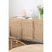 Dressoir Naturel Mangohout hout 45x170 cm-Dressoirs-J-Line