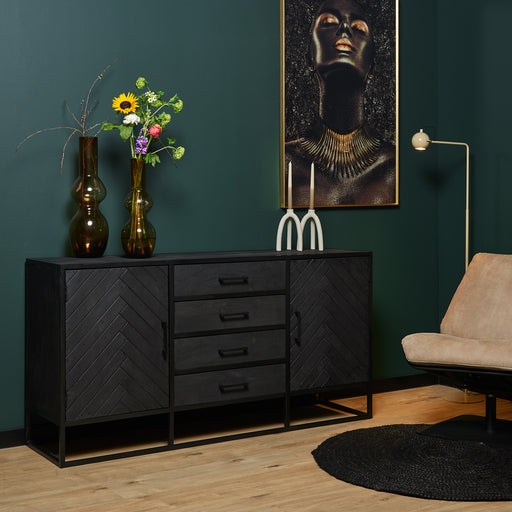 Dressoir New York 165 cm 165x45x85 cm-Dressoirs-Starfurn