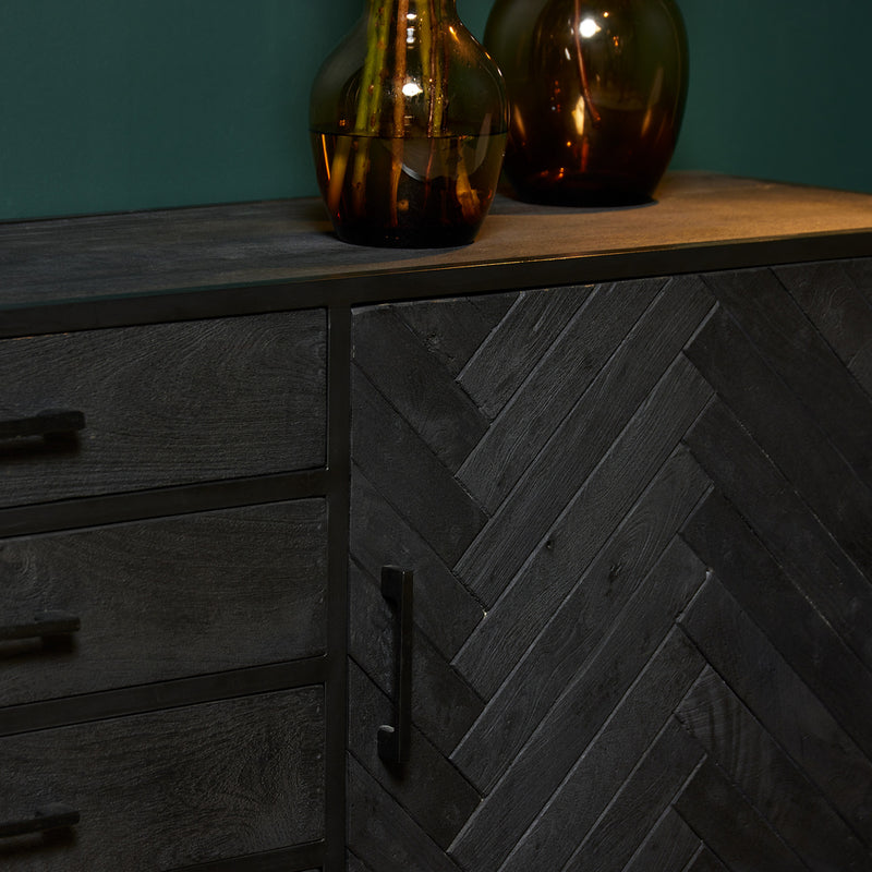 Dressoir New York 210 cm 210x45x75 cm-Dressoirs-Starfurn