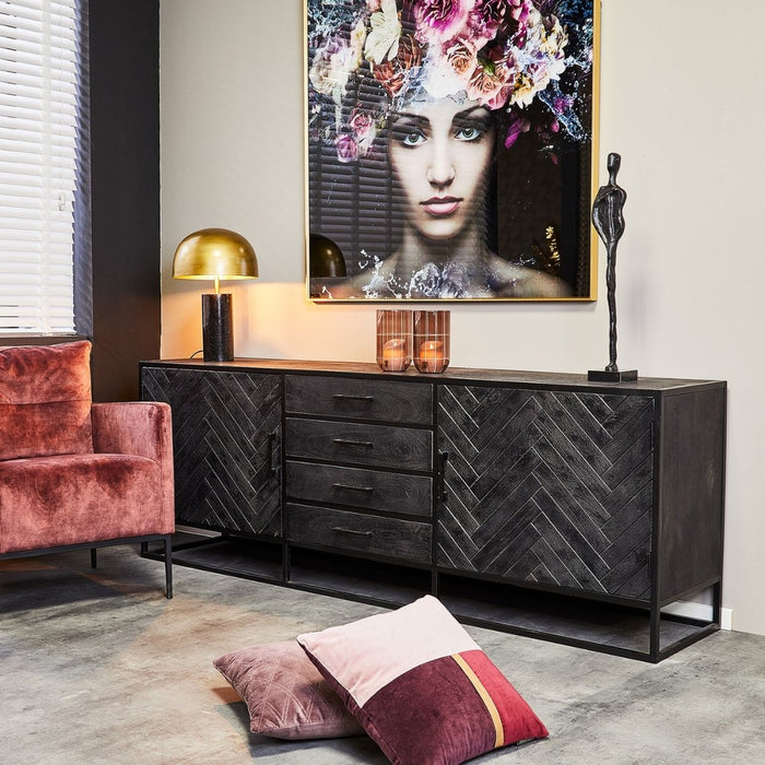Dressoir New York 210 cm 210x45x75 cm-Dressoirs-Starfurn