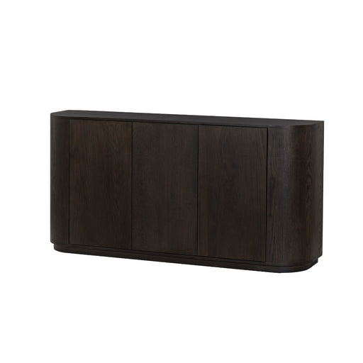 Dressoir Novero Eikenhout fineer Bruin 170x45 cm-Dressoirs-Livingfurn