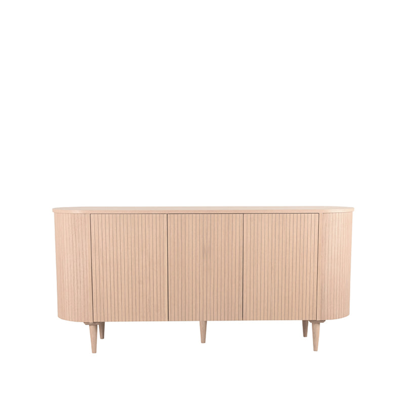 Dressoir Oliva Naturel Eiken 180 cm 180x47x85 cm-Dressoirs-LABEL51