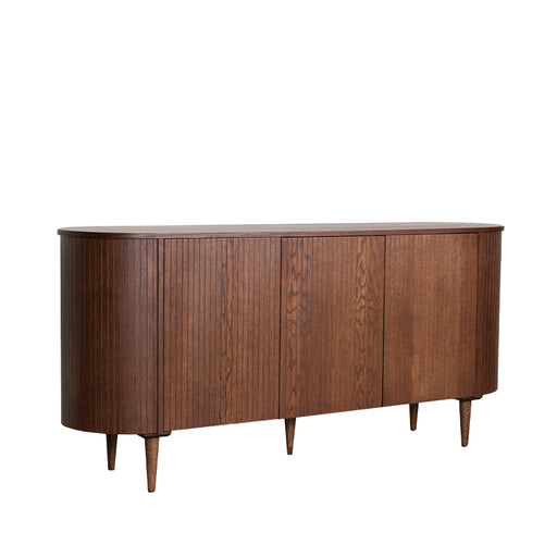 Dressoir Oliva Walnoot Eiken 180 cm 180x47x85 cm-Dressoirs-LABEL51