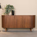 Dressoir Oliva Walnoot Eiken 180 cm 180x47x85 cm-Dressoirs-LABEL51