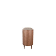 Dressoir Oliva Walnoot Eiken 220 cm 220x47x85 cm-Dressoirs-LABEL51