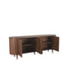 Dressoir Oliva - Walnut - Oak - 220x47x85-Dressoirs-LABEL51