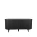 Dressoir Oliva Zwart Eiken 180 cm 180x47x85 cm-Dressoirs-LABEL51