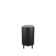 Dressoir Oliva Zwart Eiken 180 cm 180x47x85 cm-Dressoirs-LABEL51