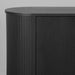 Dressoir Oliva Zwart Eiken 180 cm 180x47x85 cm-Dressoirs-LABEL51