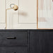 Dressoir Omaha Black | 180 cm-Dressoirs-Starfurn