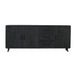 Dressoir Omaha Black | 220 cm-Dressoirs-Starfurn
