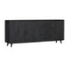 Dressoir Omaha Black | 220 cm-Dressoirs-Starfurn