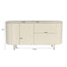 Dressoir Patou Mangohout Beige 43x170x81 cm-Dressoirs-Livingfurn