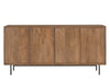 Dressoir Ravenstein Mangohout Naturel hout 40x86x180 cm-Livingfurn