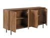 Dressoir Ravenstein Mangohout Naturel hout 40x86x180 cm-Livingfurn