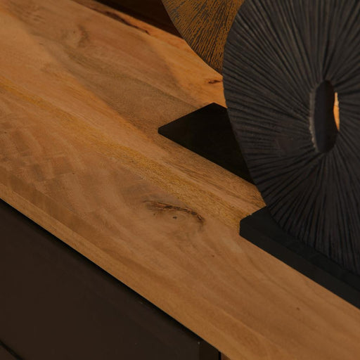 Dressoir Richwood Naturel Metaal 210x45 cm-Dressoirs-Starfurn