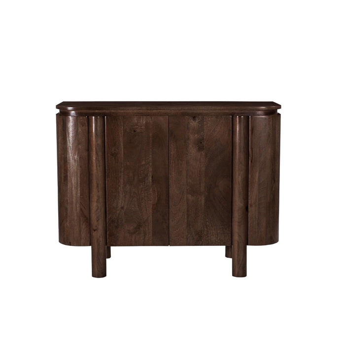 Dressoir Salano Mangohout Bruin 105x40x80 cm-Dressoirs-Livingfurn