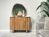 Dressoir Salano Mangohout Naturel hout 105x40x80 cm-Livingfurn