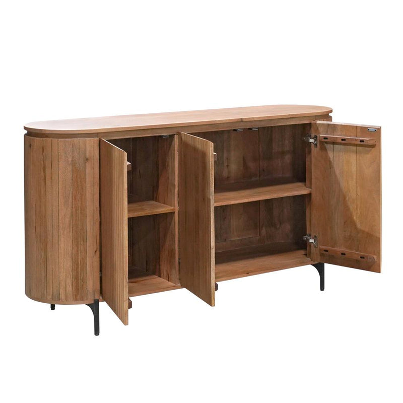 Dressoir Solana 165 cm Naturel 165x45x90 cm-TV-meubels-Starfurn