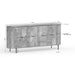 Dressoir Solana 210 cm Naturel 210x45x90 cm-TV-meubels-Starfurn