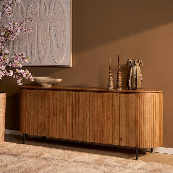 Dressoir Solana 210 cm Naturel 210x45x90 cm-TV-meubels-Starfurn