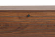 Dressoir Stripes Low MDF, Metaal Bruin 40x120 cm-Dressoirs-Creating Home