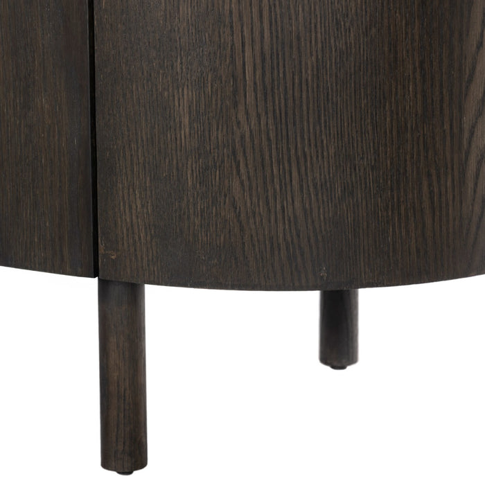 Dressoir Tobago Eikenhout fineer Bruin 115x43x81 cm-Dressoirs-Livingfurn
