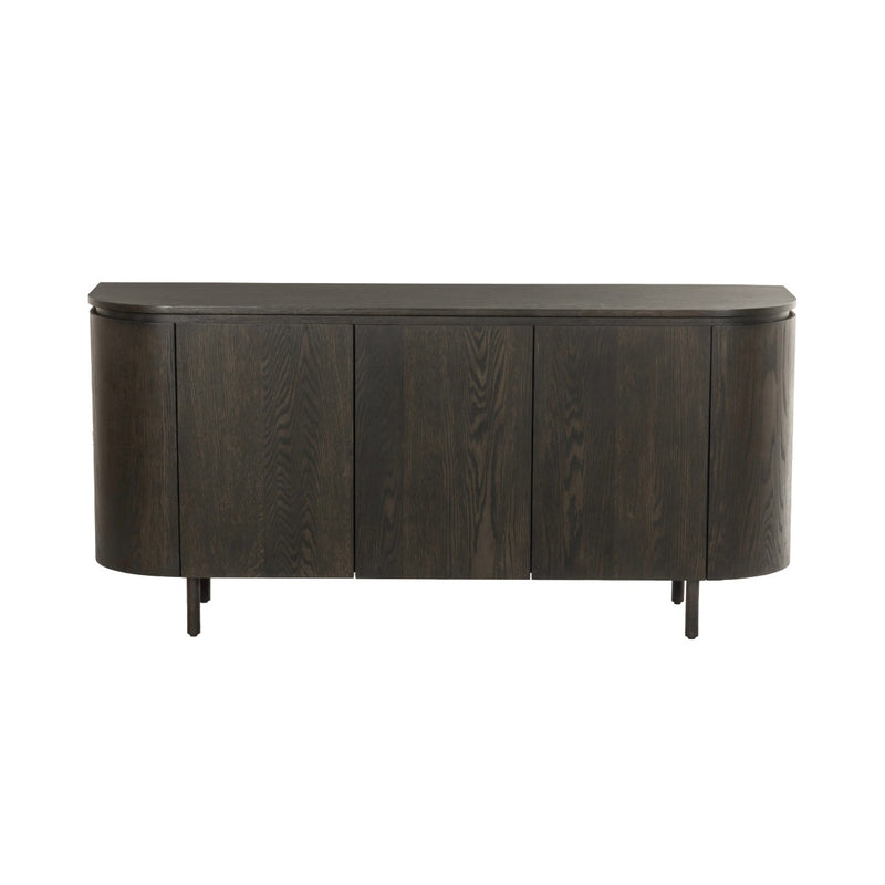 Dressoir Tobago Eikenhout fineer Bruin 170x45x81 cm-Dressoirs-Livingfurn