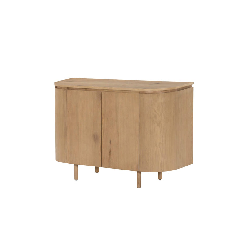 Dressoir Tobago Eikenhout fineer Naturel hout 115x43x81 cm-Dressoirs-Livingfurn