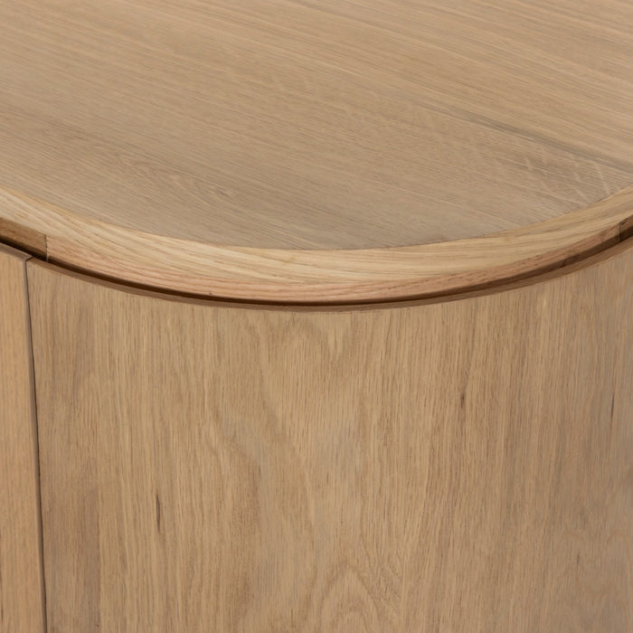 Dressoir Tobago Eikenhout fineer Naturel hout 115x43x81 cm-Livingfurn