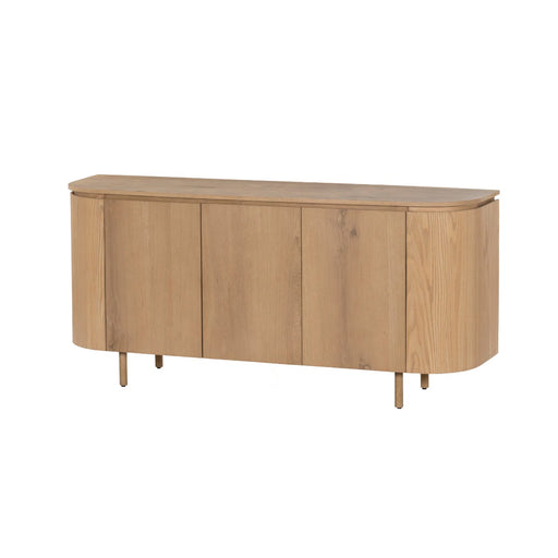 Dressoir Tobago Eikenhout fineer Naturel hout 170x45 cm-Dressoirs-Livingfurn