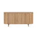 Dressoir Tobago Eikenhout fineer Naturel hout 170x45 cm-Dressoirs-Livingfurn