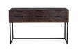Dressoir Webster L Teak, Metaal Bruin 35x135 cm-Dressoirs-Creating Home