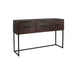 Dressoir Webster L Teak, Metaal Bruin 35x135 cm-Opbergkasten-Creating Home