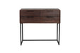 Dressoir Webster S Teak, Metaal Bruin 35x90 cm-Dressoirs-Creating Home