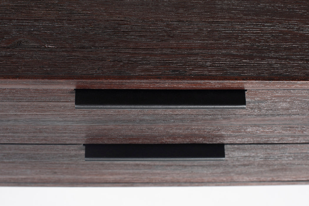 Dressoir Webster S Teak, Metaal Bruin 35x90 cm-Opbergkasten-Creating Home