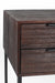 Dressoir Webster S Teak, Metaal Bruin 35x90 cm-Opbergkasten-Creating Home