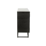 Dressoir Zwart Recycled hout 38x120 cm-Opbergkasten-J-Line