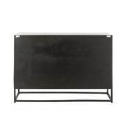 Dressoir Zwart Recycled hout 38x120 cm-Opbergkasten-J-Line